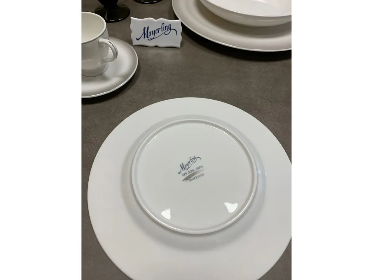 Servizio piatti e bicchieri in ceramica Bavaria, Mayerling 2
