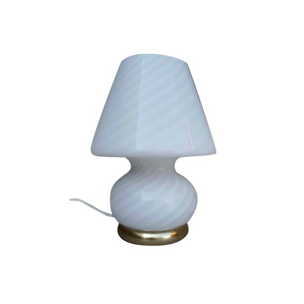 Lampada da tavolo Mushroom in vetro (bianco), Vetri Murano image