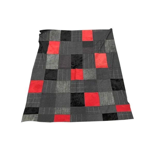 Plaid in patchwork fabric, Fendi image