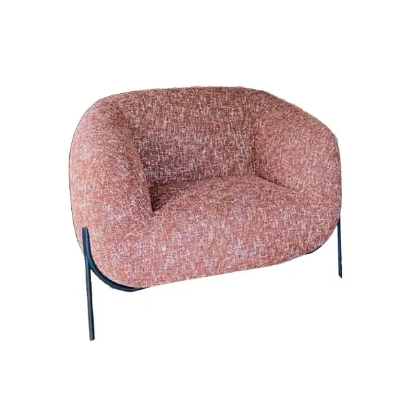 Geo armchair in fabric (copper), Saba image