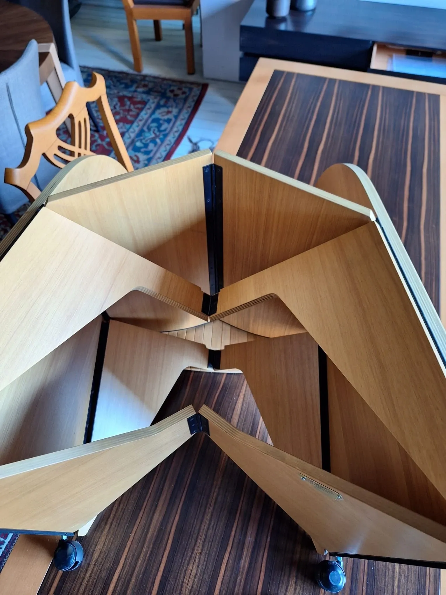 Poltrona pieghevole Matrix in legno, Giorgetti 5