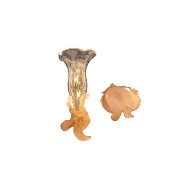 Set di vaso e portaoggetti in pasta di vetro, Daum France image