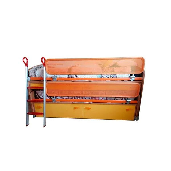 System with 2 single beds in wood, Moretti Compact 2