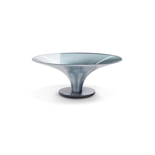 Tavolino tondo Ovni Up 70 in alluminio, Roche Bobois image