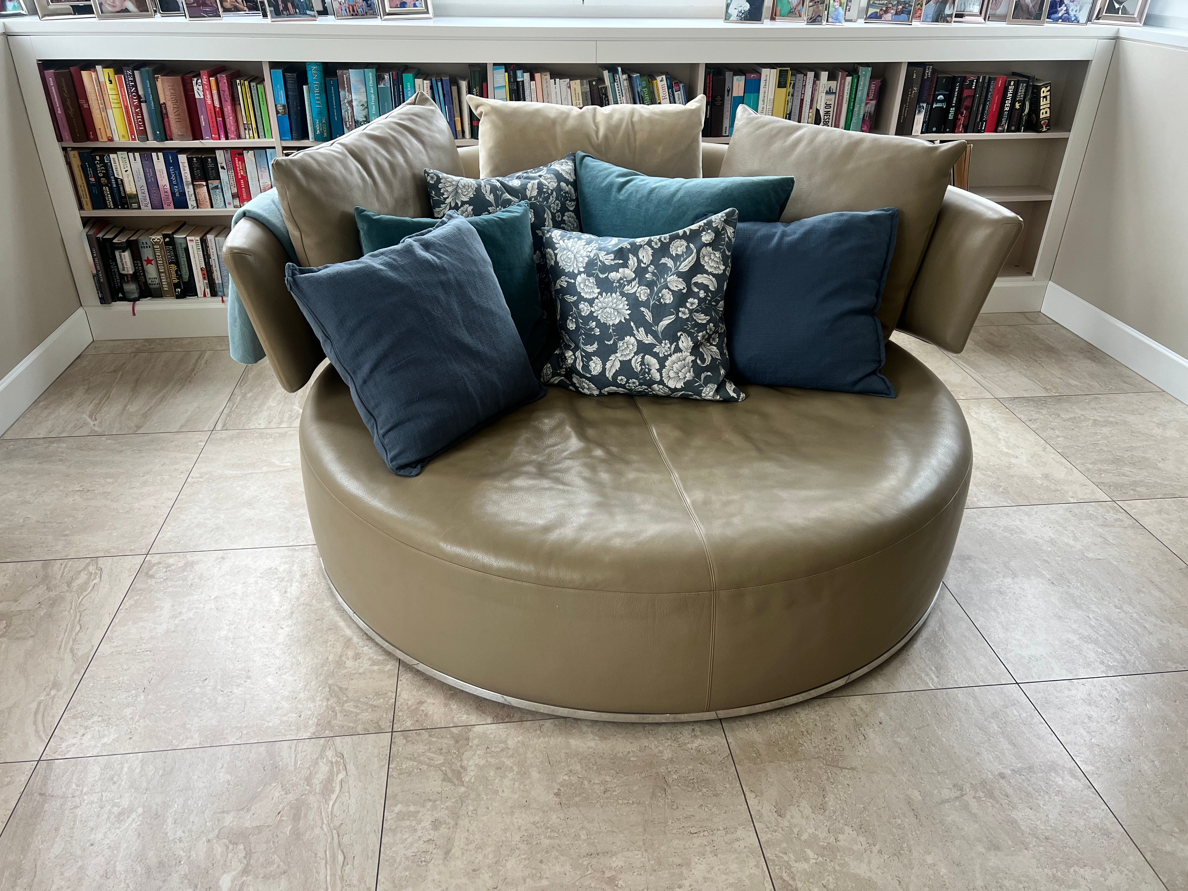 Poltrona/divano Love in pelle beige Main