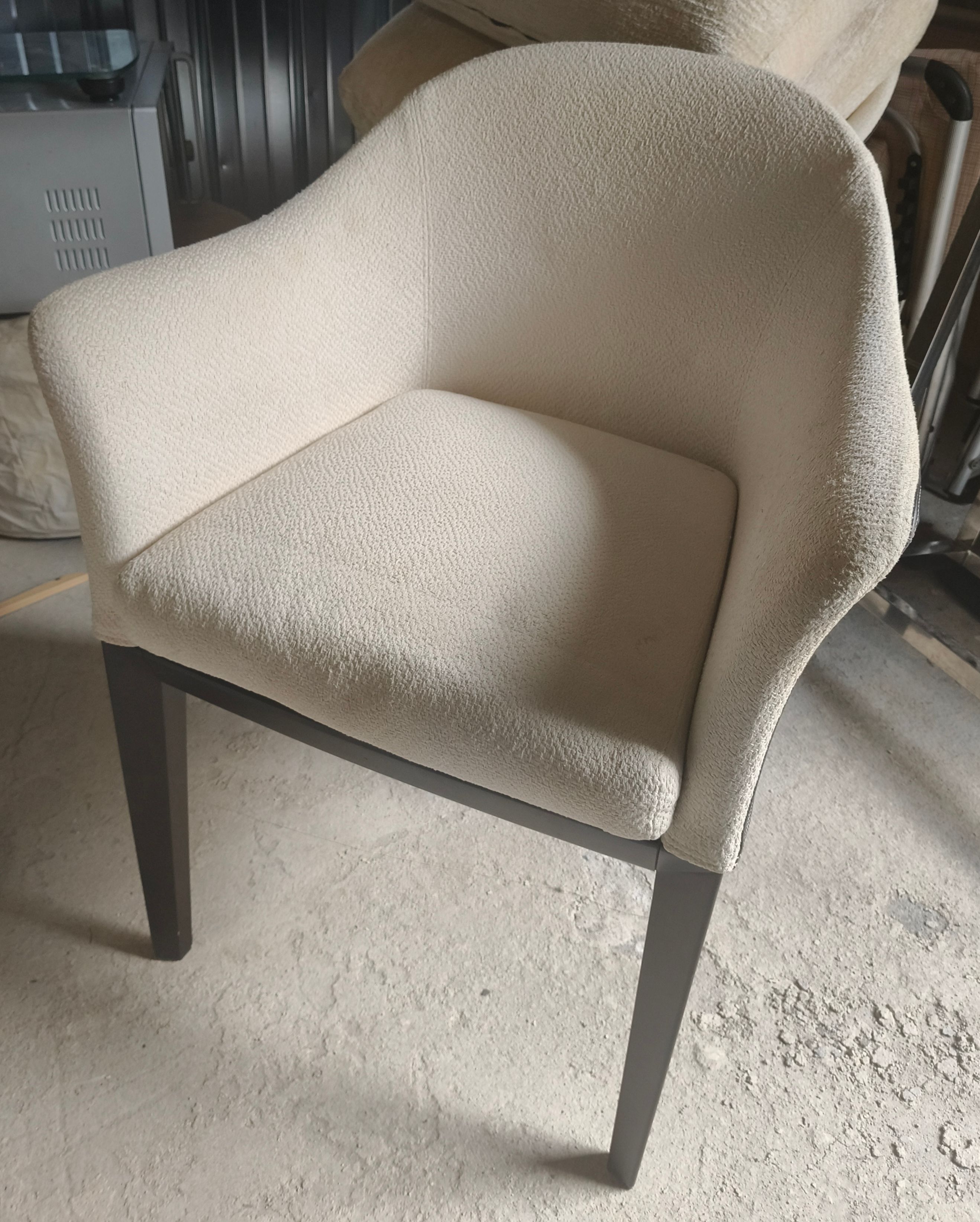 Set di 4 poltroncine Normal in pelle di Massimo Scolari Main