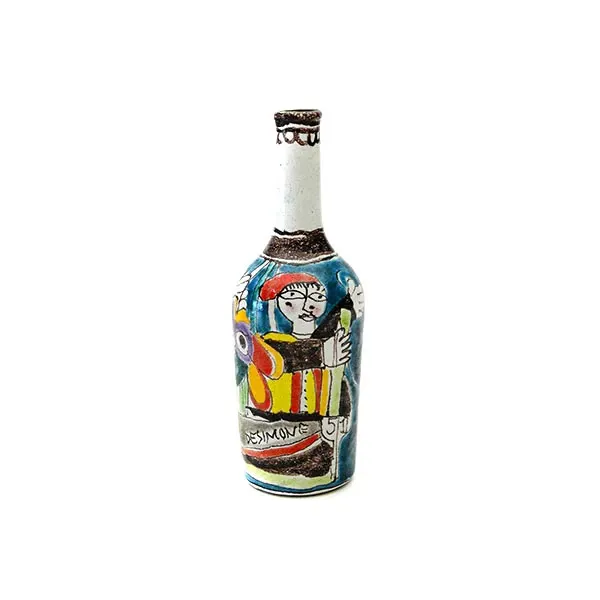 Vintage ceramic bottle in ceramic, De Simone image