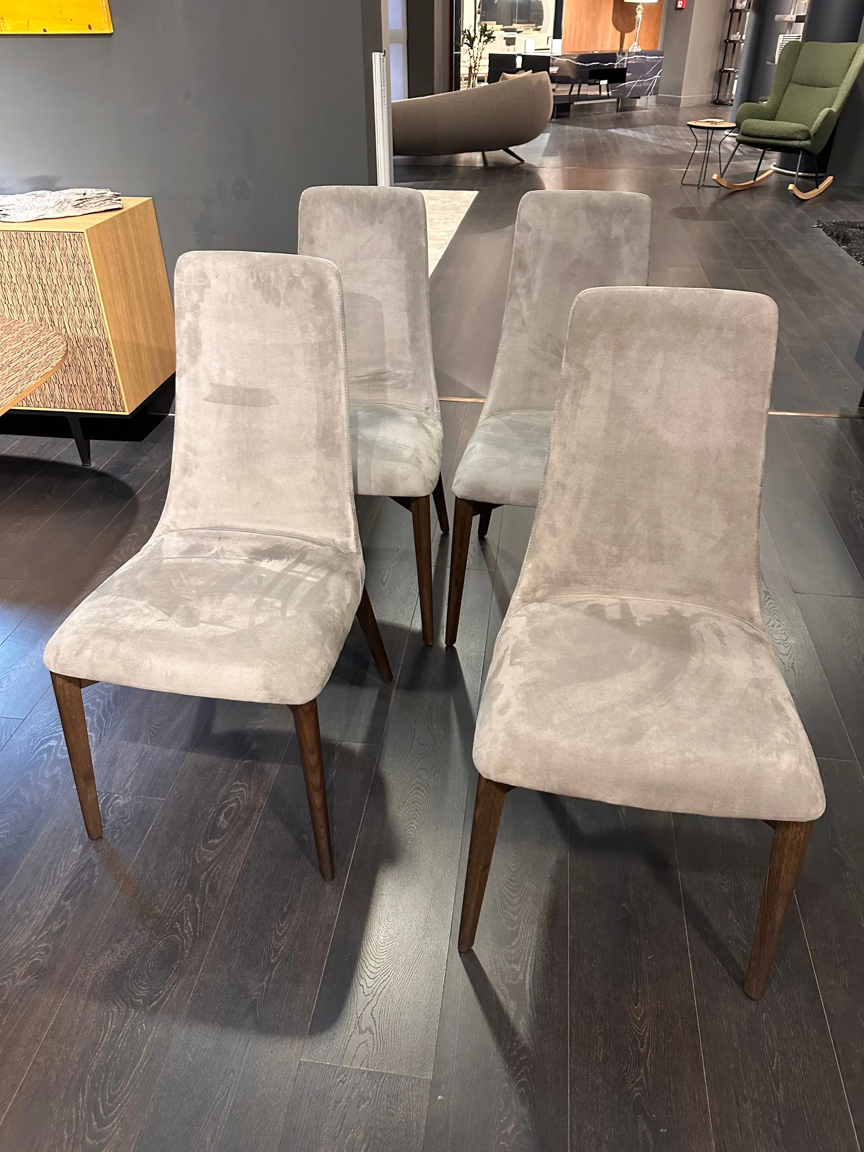 Set of 4 Etoile seats, Calligaris 2