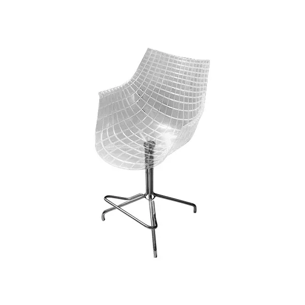 Sgabello Meridiana in materiale plastico (trasparente), Driade 2
