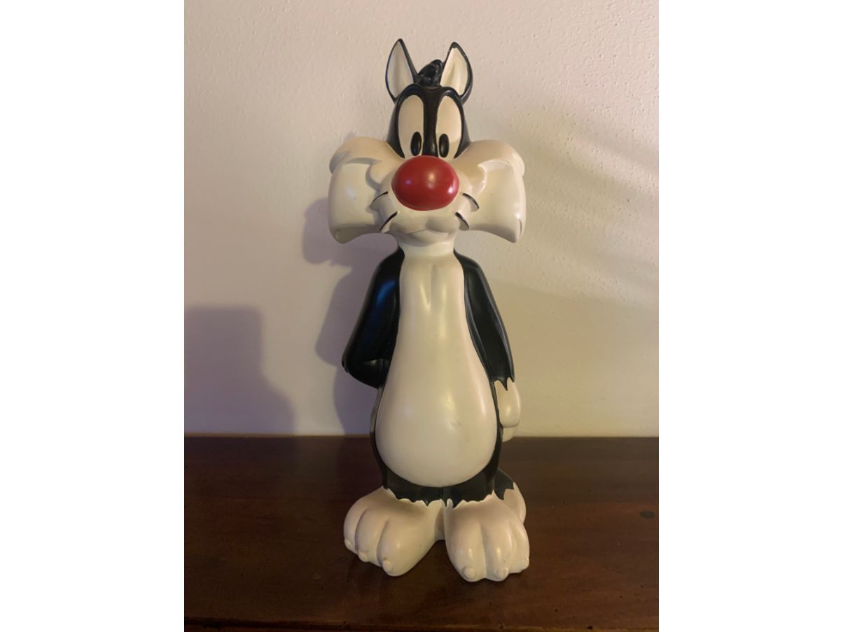 Statua Gatto Silvestro vintage (anni '90) Front