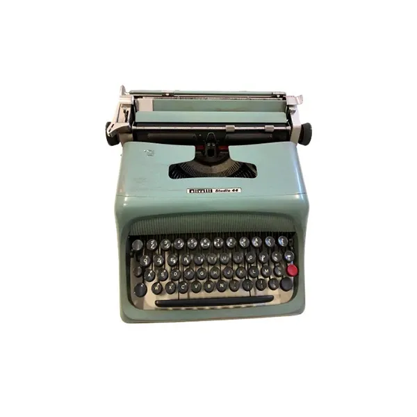 Vintage typewriter (green), Olivetti Synthesis image