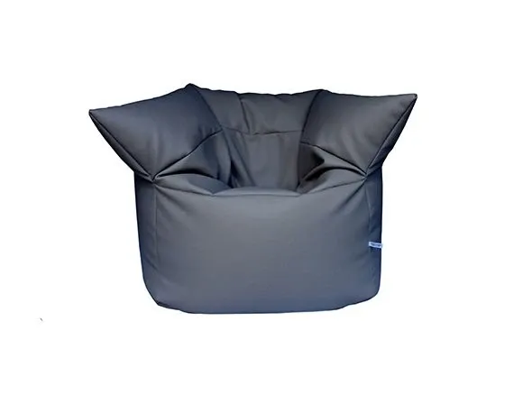 Formosa Armchair (grey leather), Filippo Ghezzani image