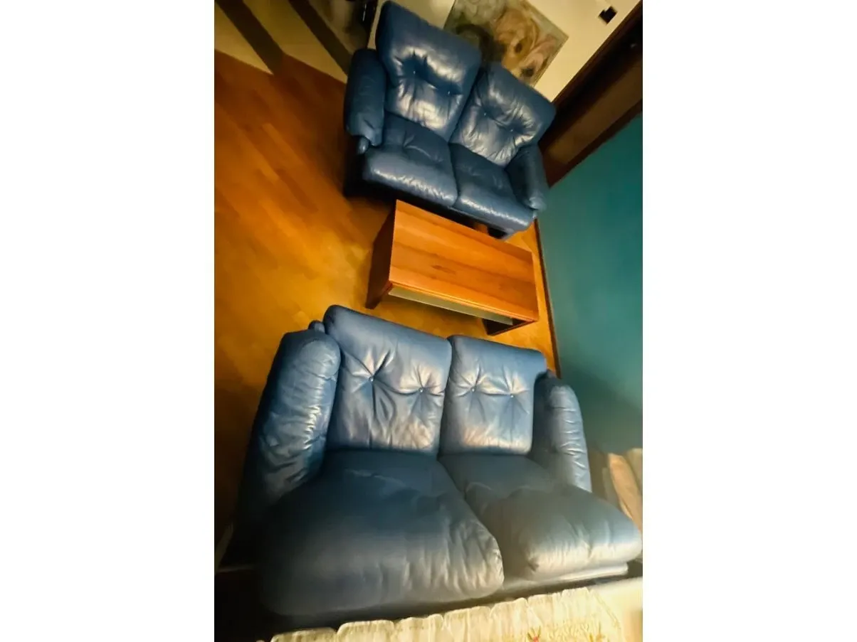 Set of 2 Coronado vintage sofas (90s), B&B Italia 5