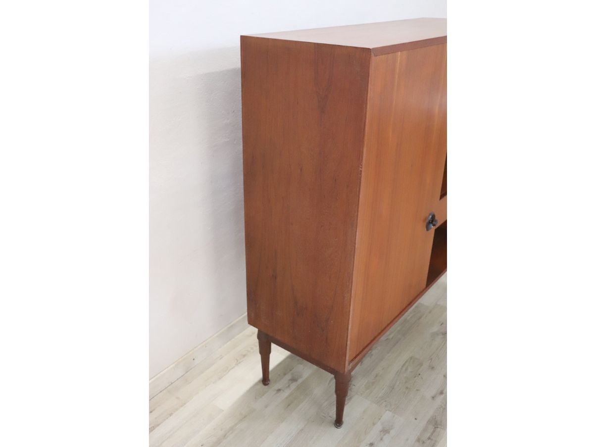 High vintage teak sideboard from the 1960s