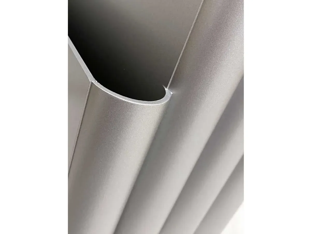 Portariviste in materiale plastico colore argento, Kartell 4