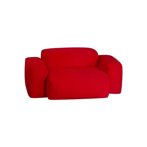 Divanetto Superoblong in tessuto (rosso), Cappellini image