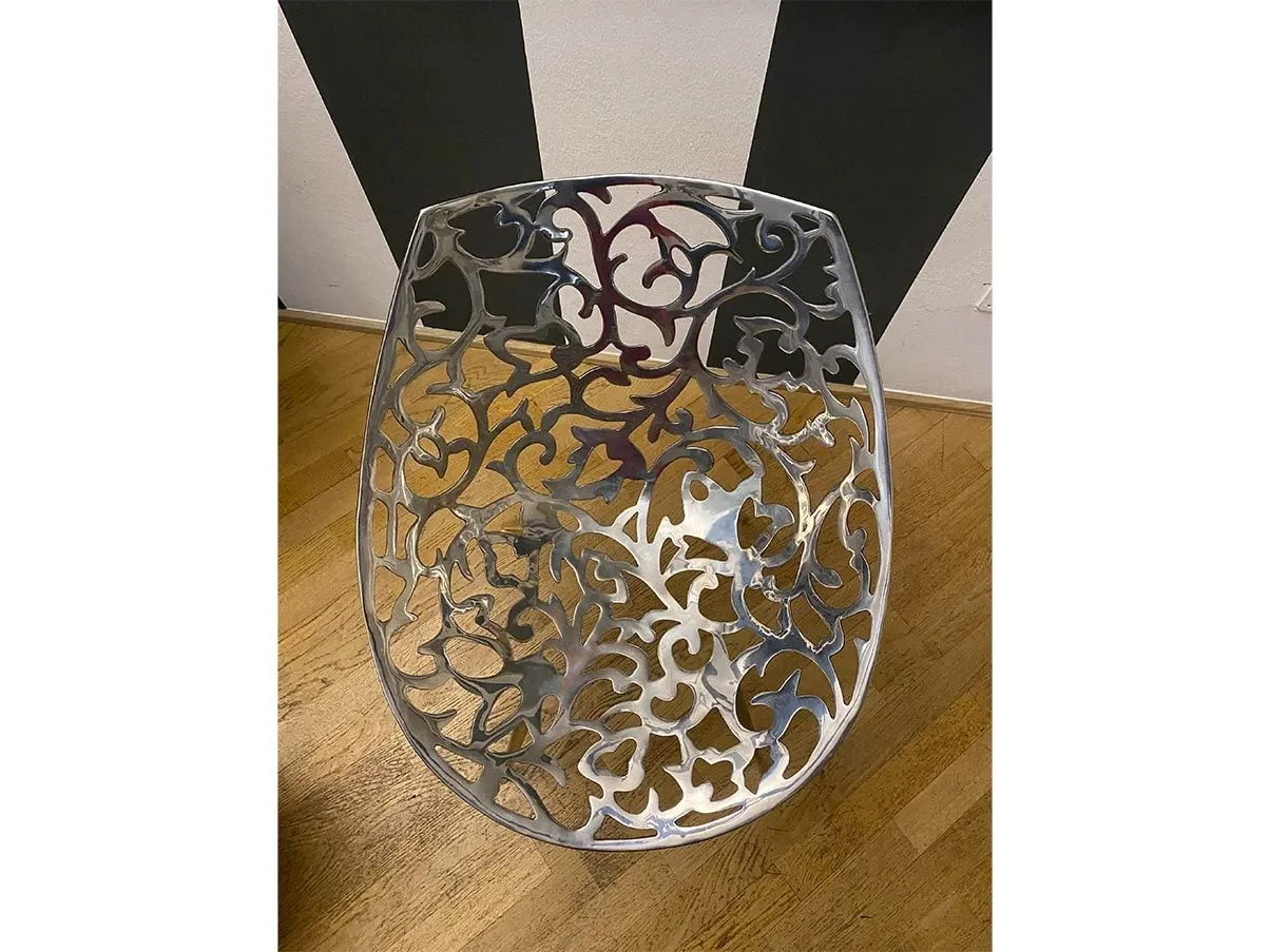 Sedia Miss Lacy 2006 di Philippe Starck in acciaio, Driade 3
