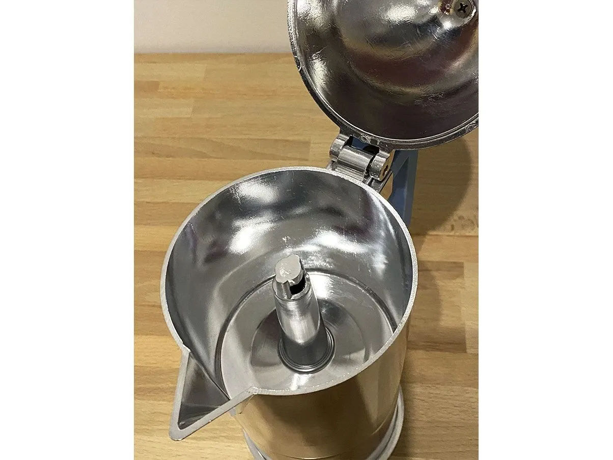 Kaffeemaschine La Cupola 6 Tassen aus Aluminium (blau) 2
