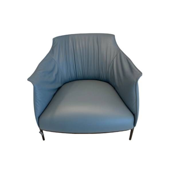 Archibald armchair in leather, Poltrona Frau image