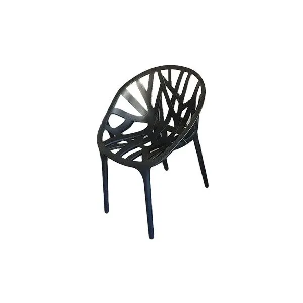 Sedia Vegetal per esterni in materiale plastico (nero), Vitra image