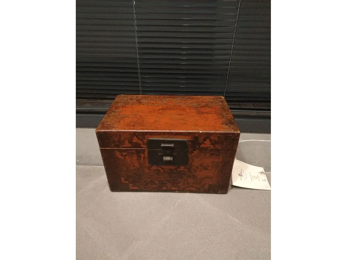 Chinese elm wood container trunk ('900), Antiqua Trade 4