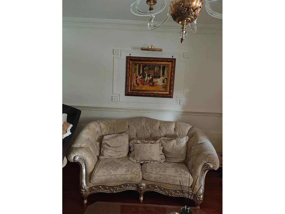 3 seater sofa in Baroque style, Epoque by Egon Furstenberg 2