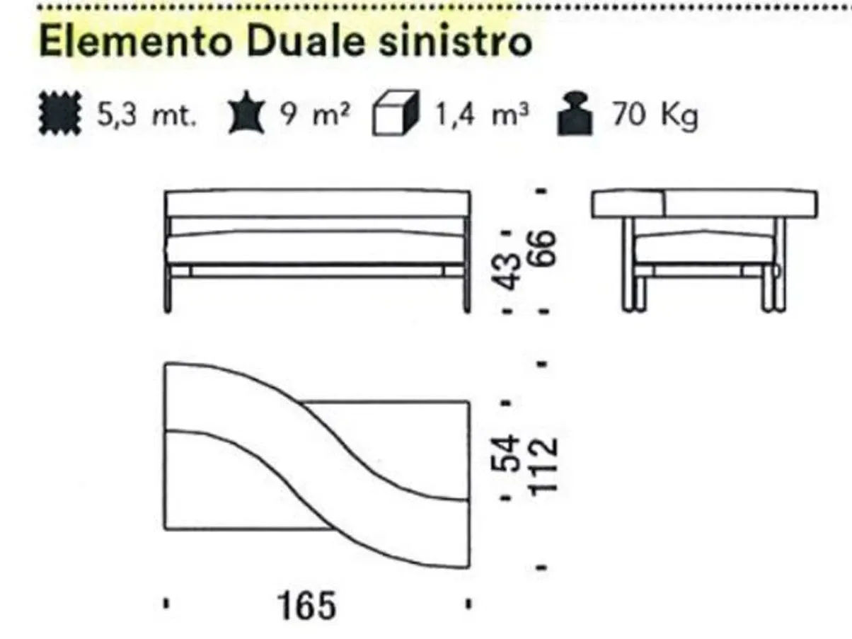 Freeflow sofa, Moroso 6