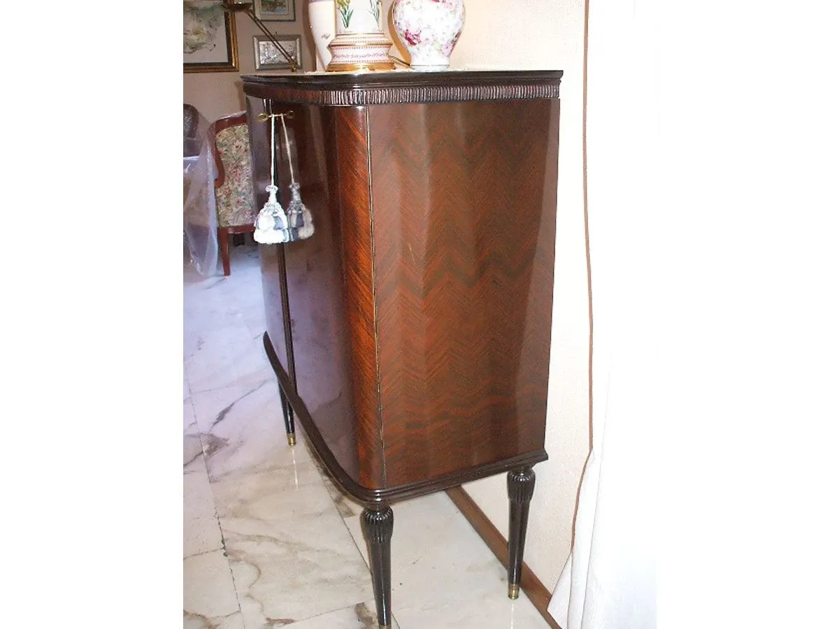Mobile bar in palissandro anni '60 4