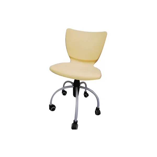 Annabelle modern swivel chair in metal and polypropylene, Linea In Arredamenti image