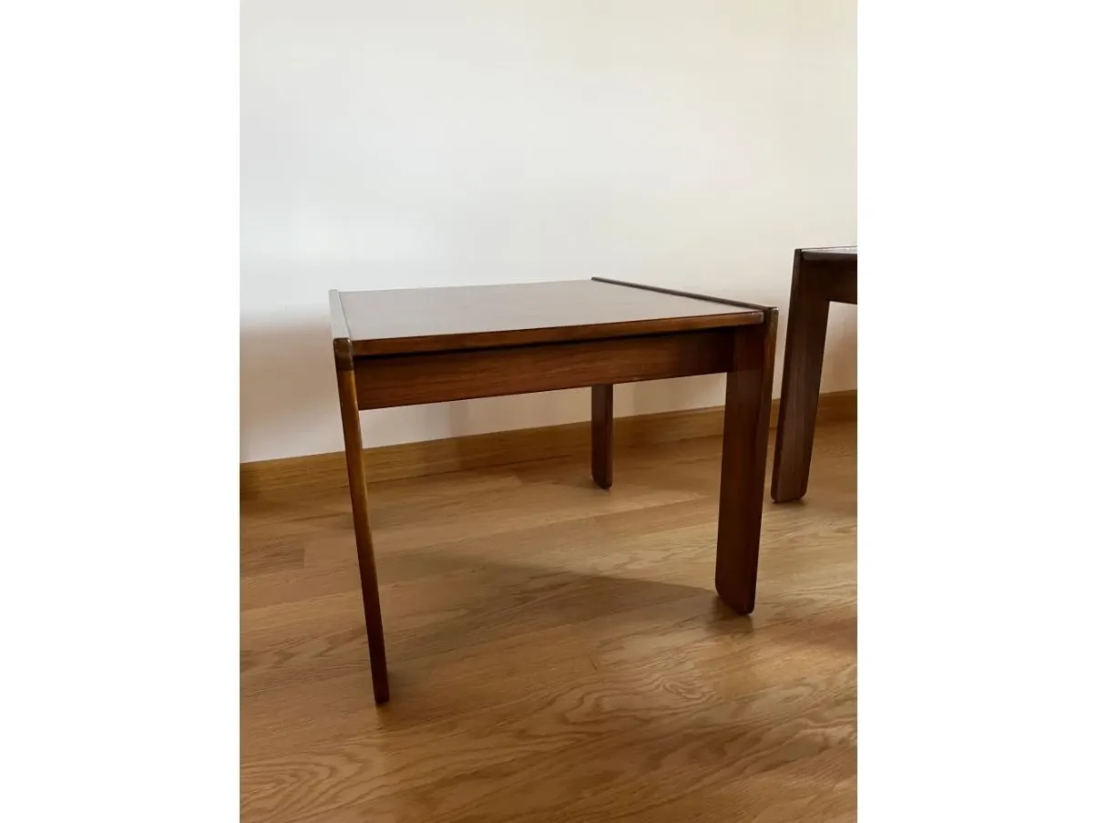 Set of 3 coffee tables by Afra and Tobia Scarpa, Cassina 7