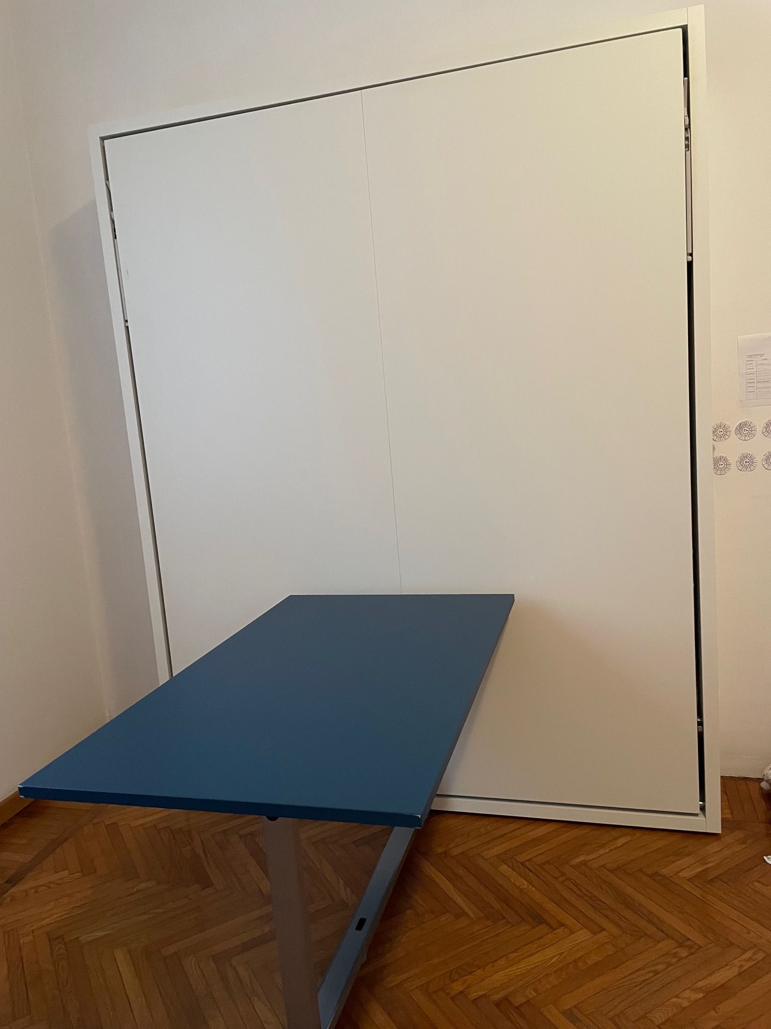 Convertible bed with wooden table, Clei  Main