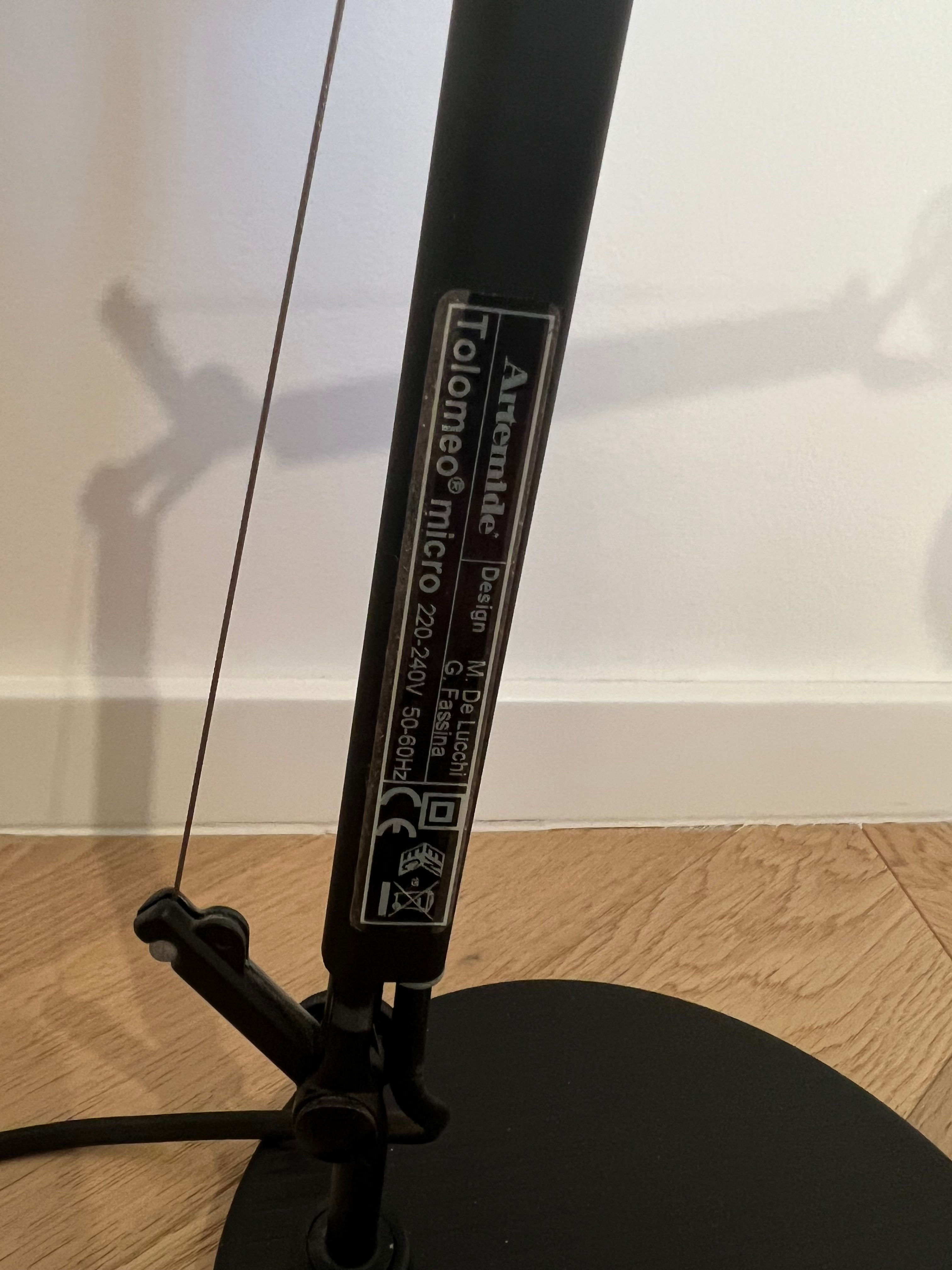 Lampada Tolomeo Micro di Michele De Lucchi, Artemide Brand
