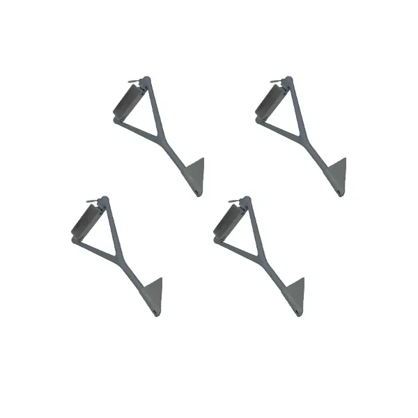 4er-Set Metall-Wandleuchten LOLA 1