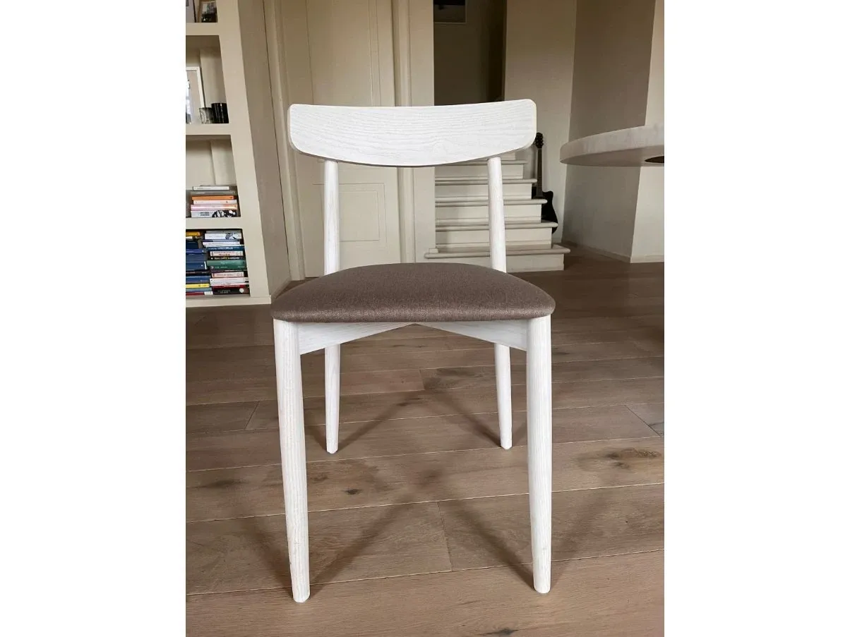 Set of 4 Claretta chairs in bleached ash, Miniforms 2