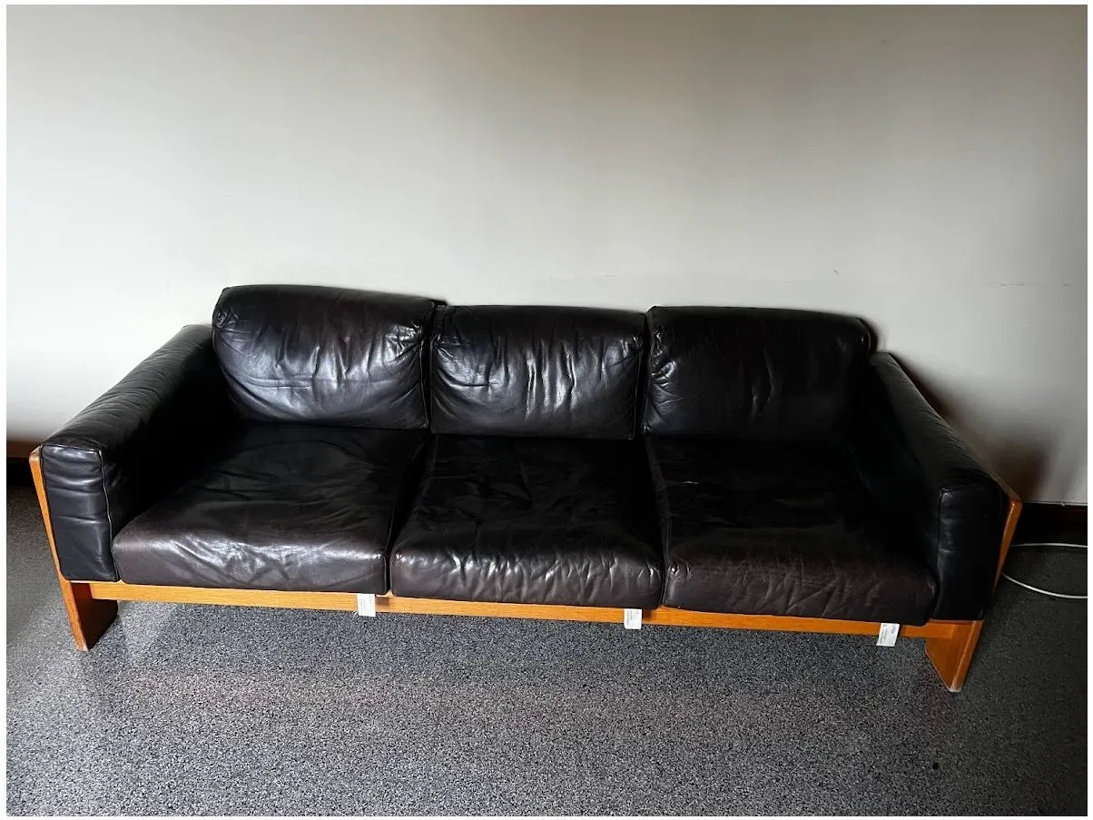 Bastiano sofa and 2 armchairs set by Tobia Scarpa 2