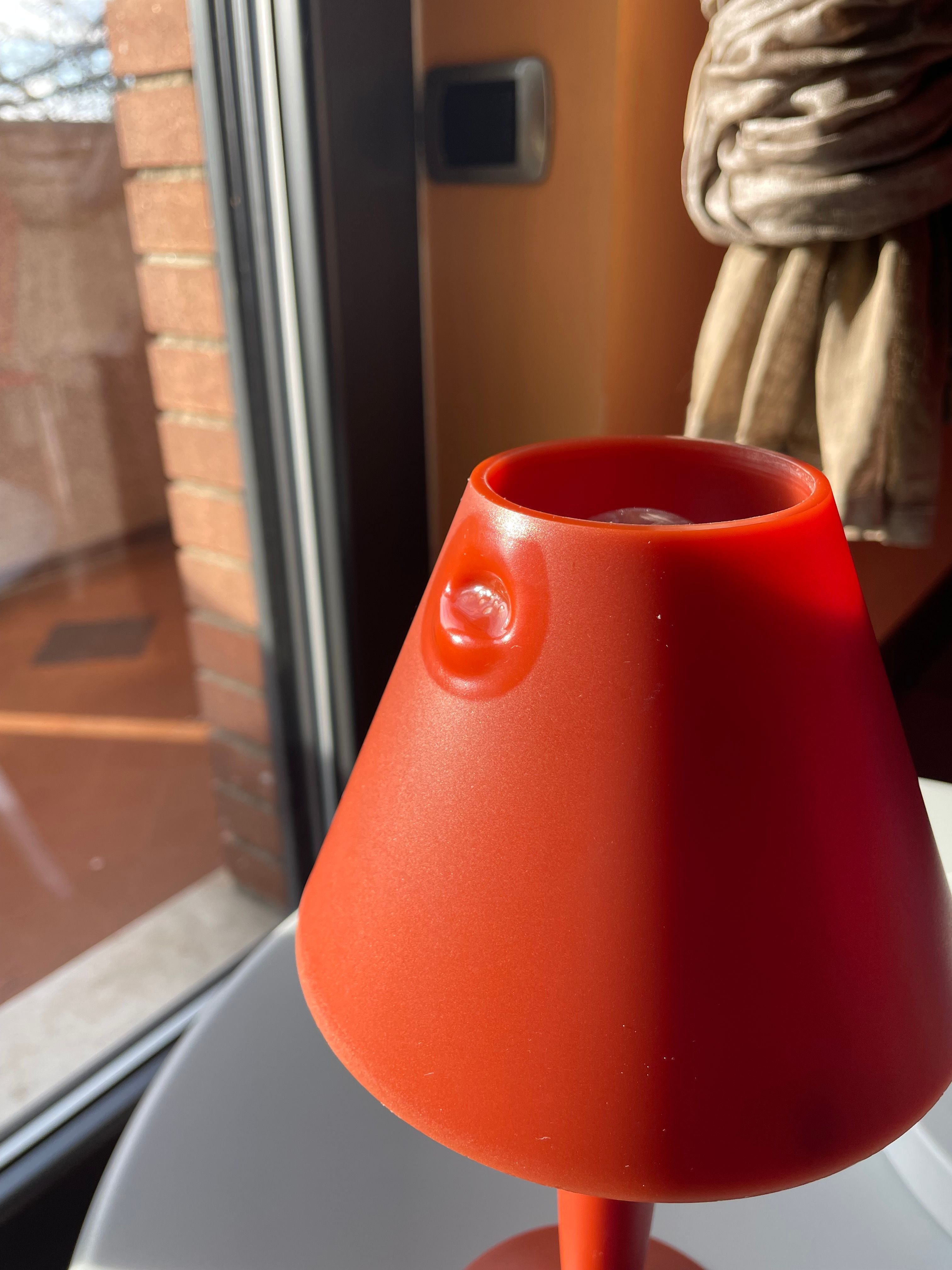 Abat-jour Miss Sissi arancione di Philippe Starck  Defects