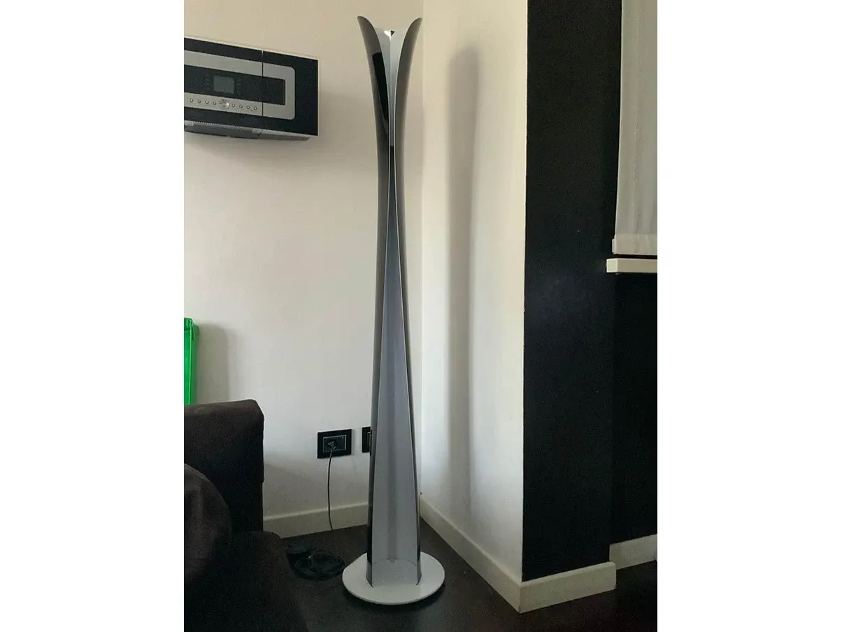 Lampada da terra Cadmo acciaio verniciato (nero), Artemide 1