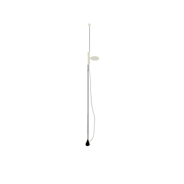 Ok floor lamp in aluminum with dimmer (white), Flos image