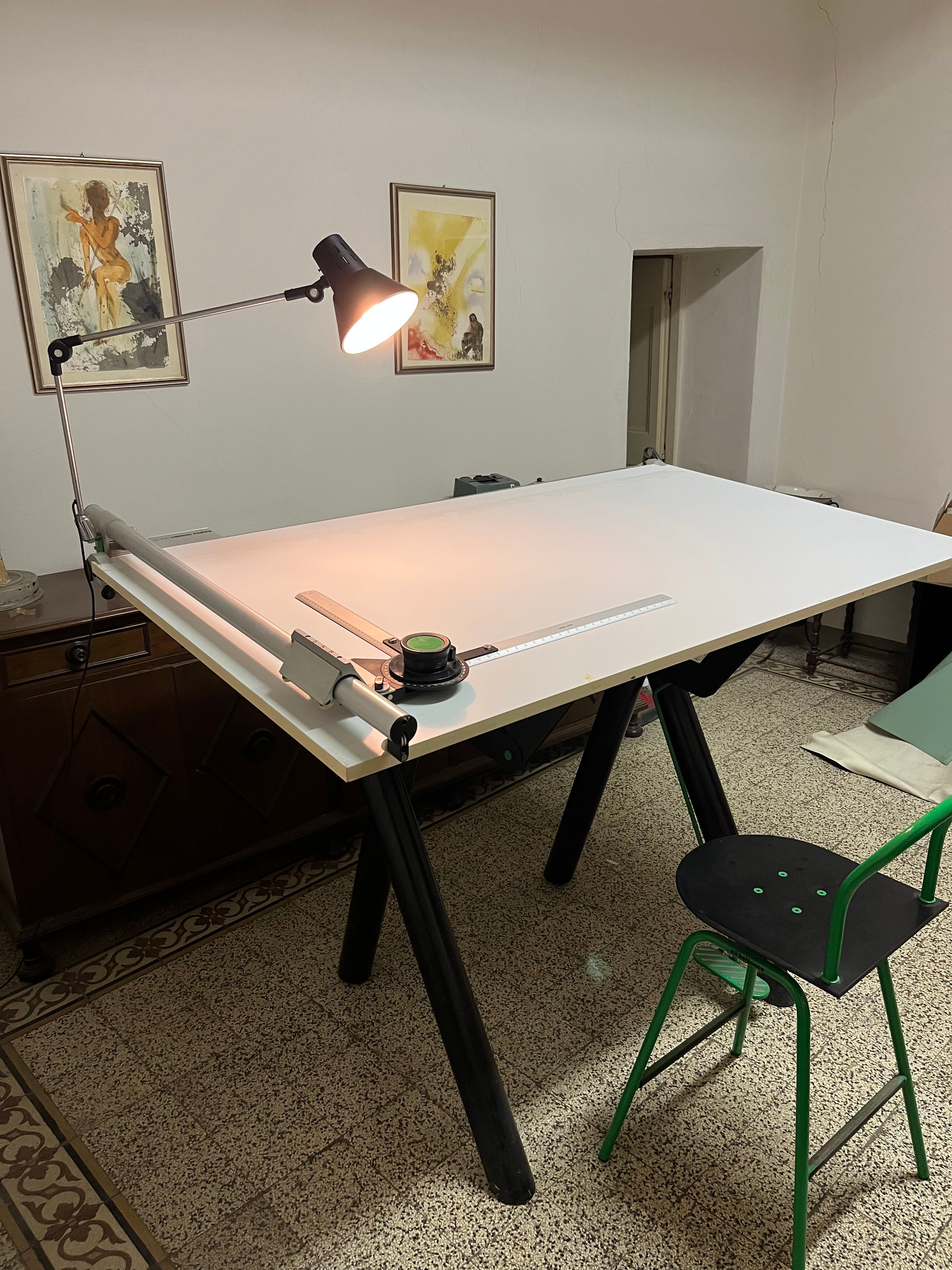 Adjustable Metal Drafting Table TK100 Main