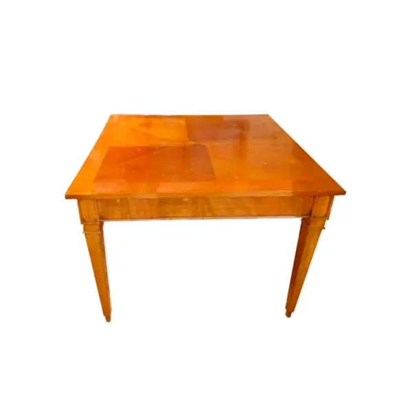 Square extendable table in cherry wood, Morelato image
