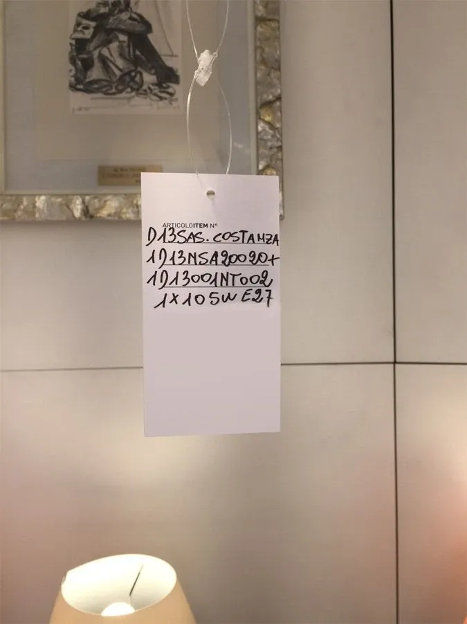 Costanza Sospensione, Luceplan 4