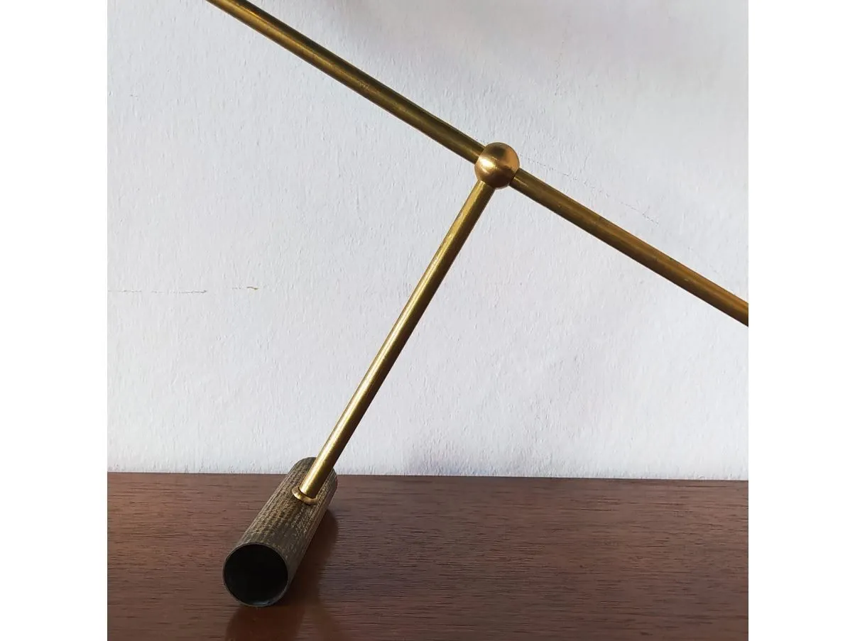 Lampada da tavolo vintage in ottone (anni '50),  6