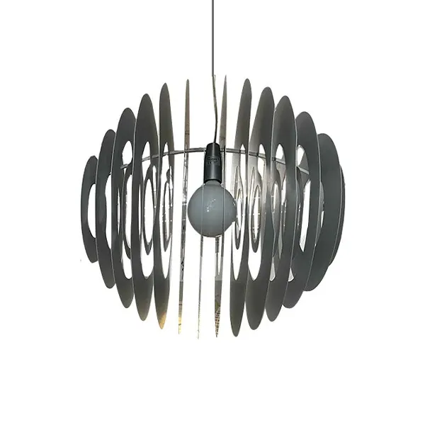 Supernova spherical suspension lamp in metal, Foscarini image