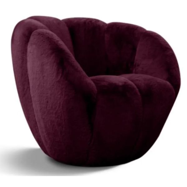 Astrea swivel armchair in fabric, Roche Bobois image