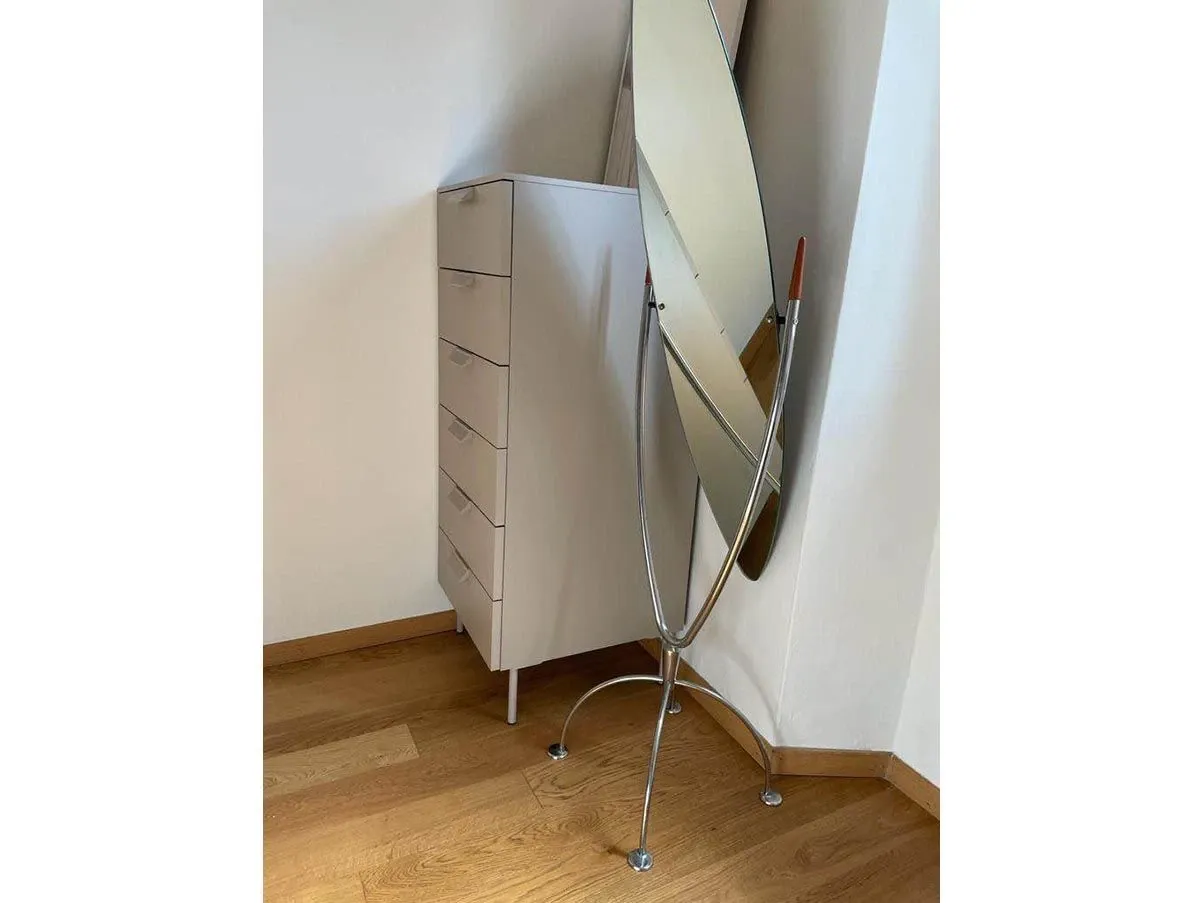 Cassettiera settimino in laminato (beige) 1