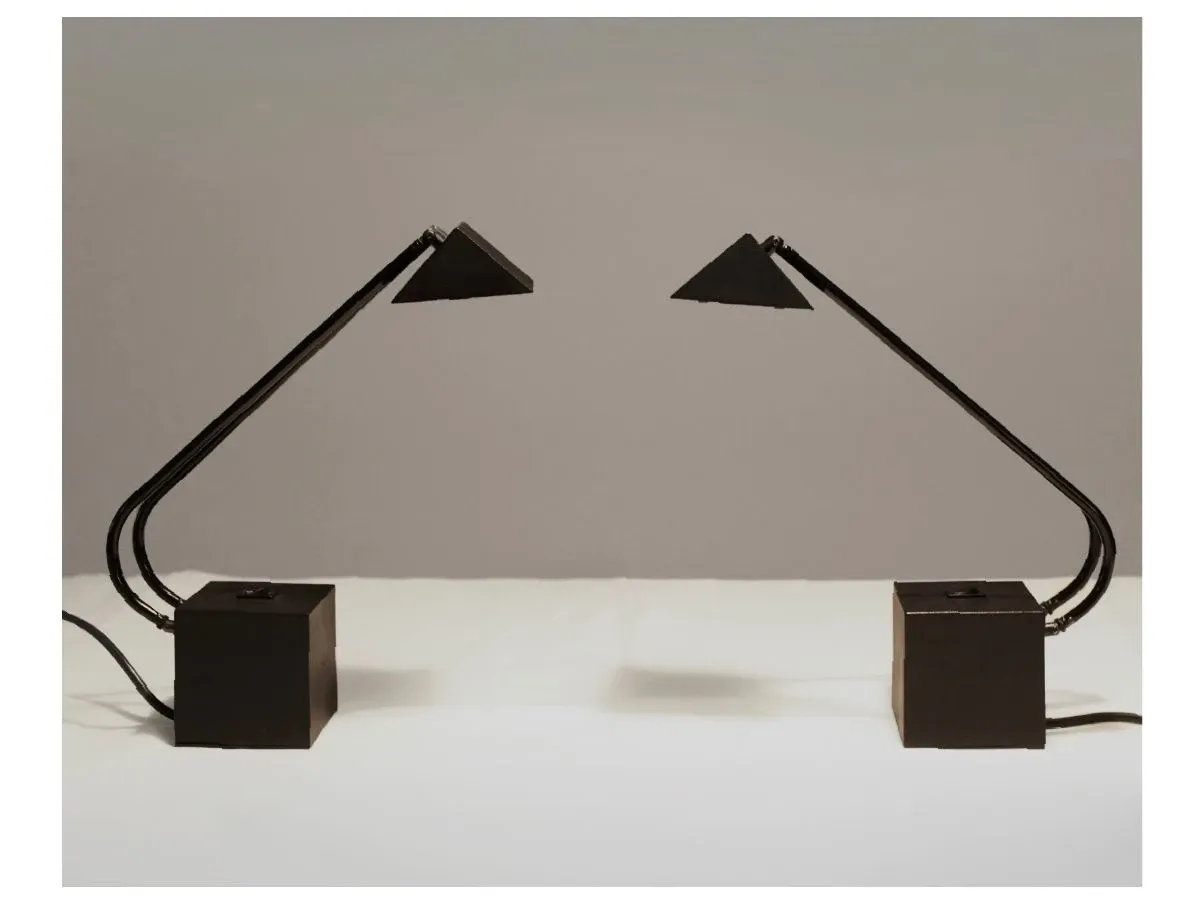 Set 2 lampade da tavolo Niki di S. Miriello, Egoluce 1