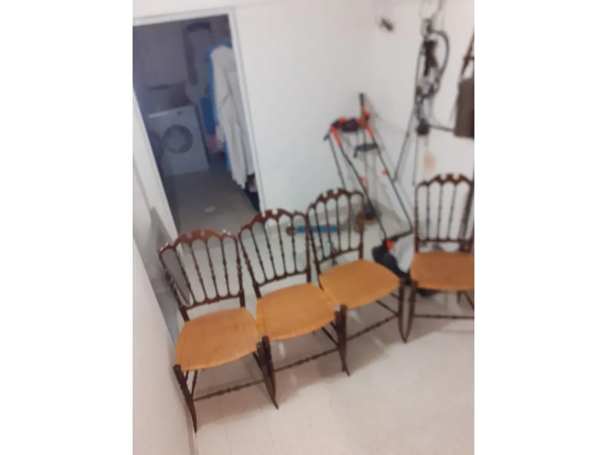 Set 4 sedie Chiavarine vintage (anni '50) 1