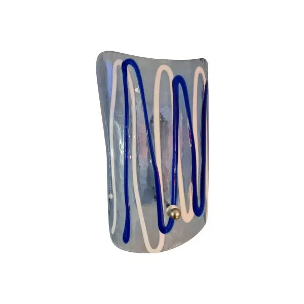 Applique Intrigo A in vetro di murano (blu), La Murrina image