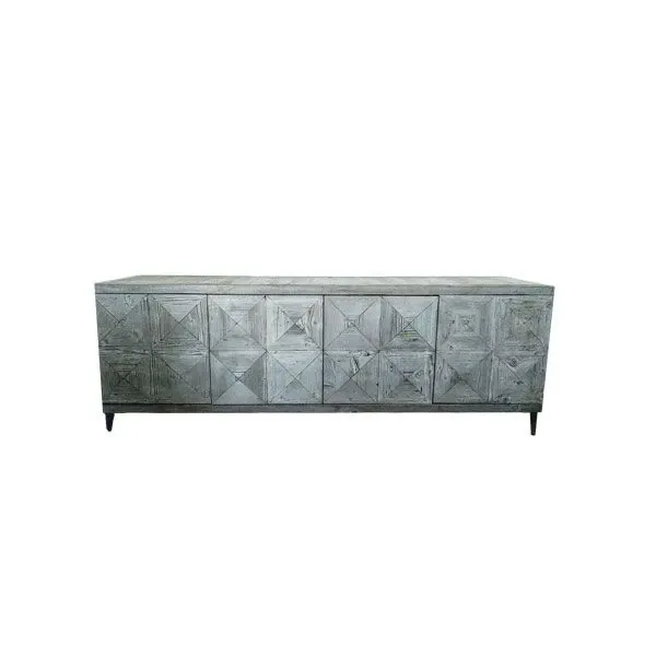 Sideboard DB003987 in pine wood (grey), Dialma Brown 4
