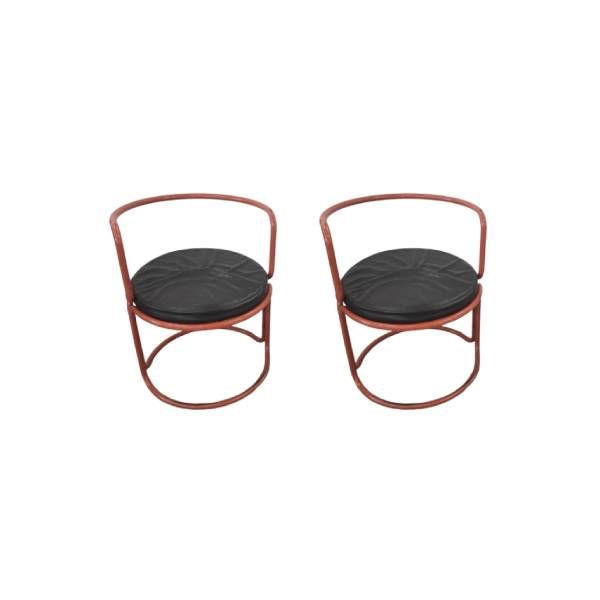 Set of 2 vintage chairs by Gae Aulenti (1970s), image